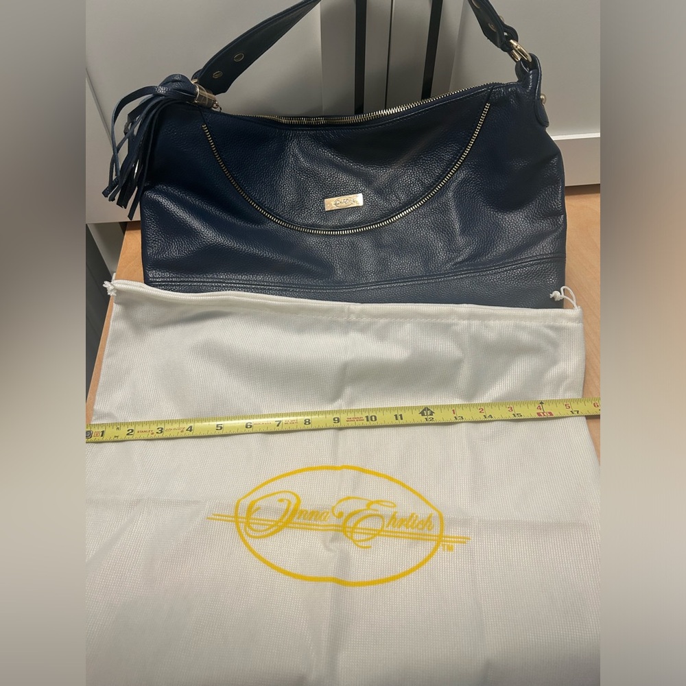 Onna Ehrlich leather handbag. New without tags, dust bag, still has protecting